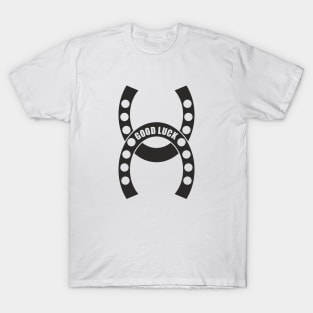 The Lucky Horseshoes (black print) T-Shirt